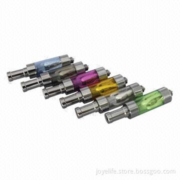 Colorful dual coil atomizer, electronic cigarette clearomizer
